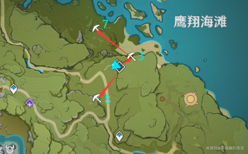 原神铁矿石分布图
