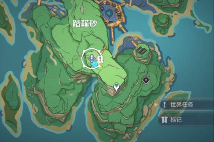 原神无名武士的刀在哪