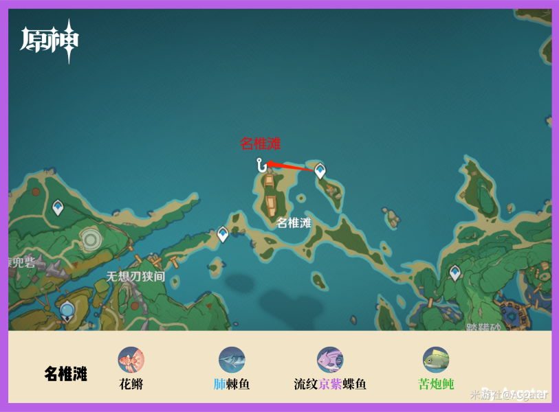 原神钓鱼点