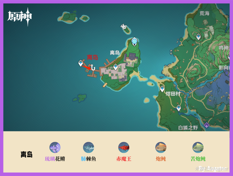 原神钓鱼点