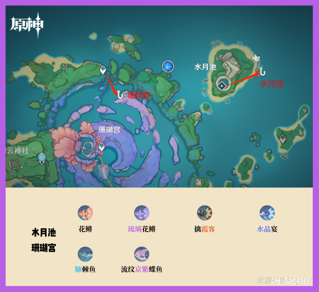 原神钓鱼点