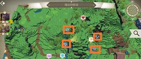 神角技巧阿兹鲁村中级宝箱位置