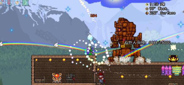 泰拉瑞亚石巨人石巨人召唤条件